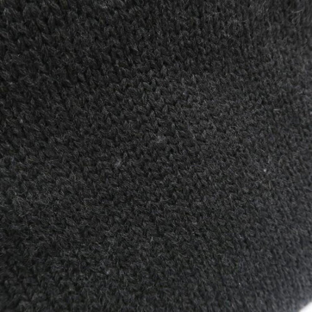 Prada Black Wool Handbag Tote Black - Picture 6 of 8